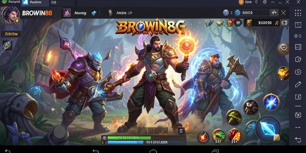 Tampilan permainan BROWIN88 yang memukau dengan aksi ARPG yang seru.