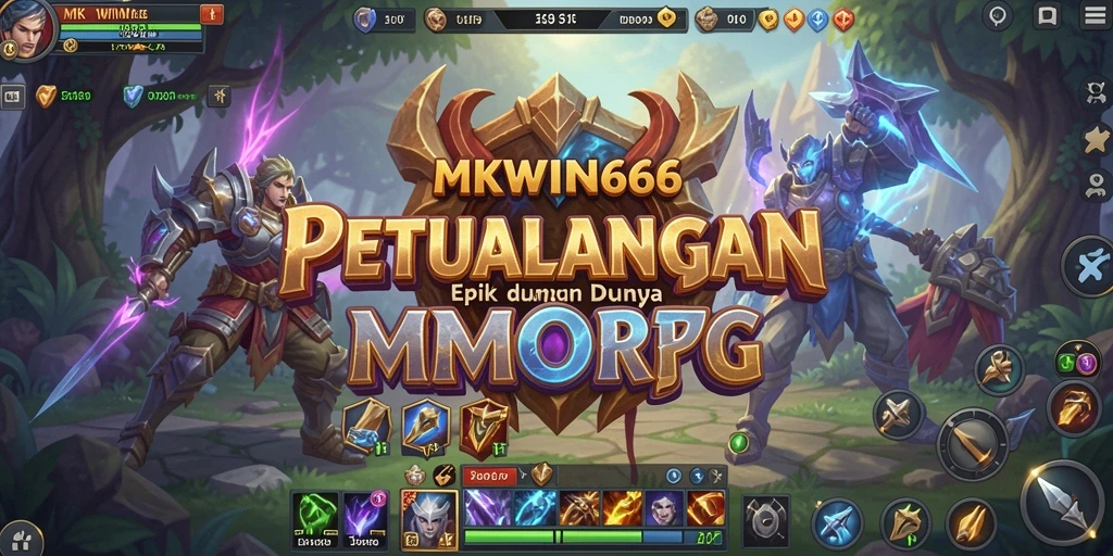 Tampilan gameplay epik dalam dunia <strong>MKWIN666</strong> yang penuh petualangan.