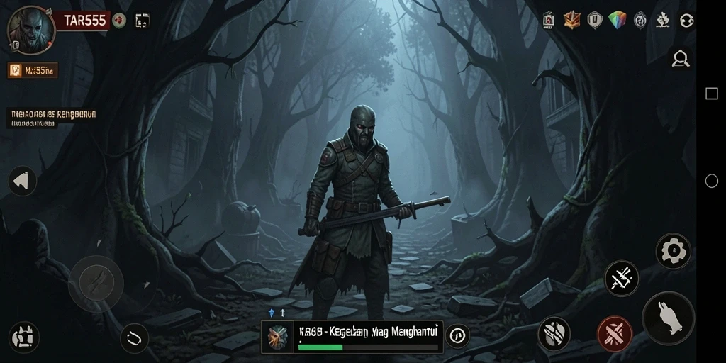 TAR555 menampilkan gameplay yang mencekam dan menegangkan.